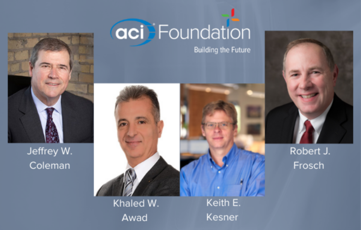 ACI Foundation Announces Election Of New Chair And Trustees. Khaled Awad CEO And Chairman Of ACTS Has Been Elected A Trustee For The ACI Foundation.